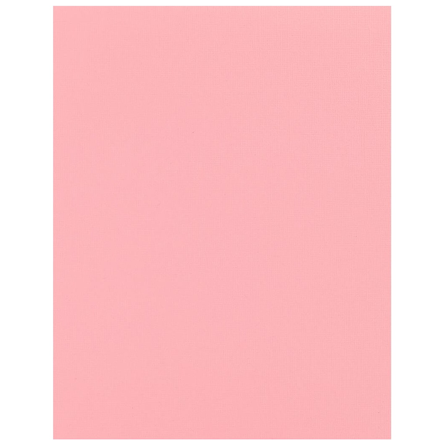 PA Paper Accents Textured Cardstock 8.5&#x22; x 11&#x22; Tickled Pink, 74lb colored cardstock paper for card making, scrapbooking, printing, quilling and crafts, 25 piece pack