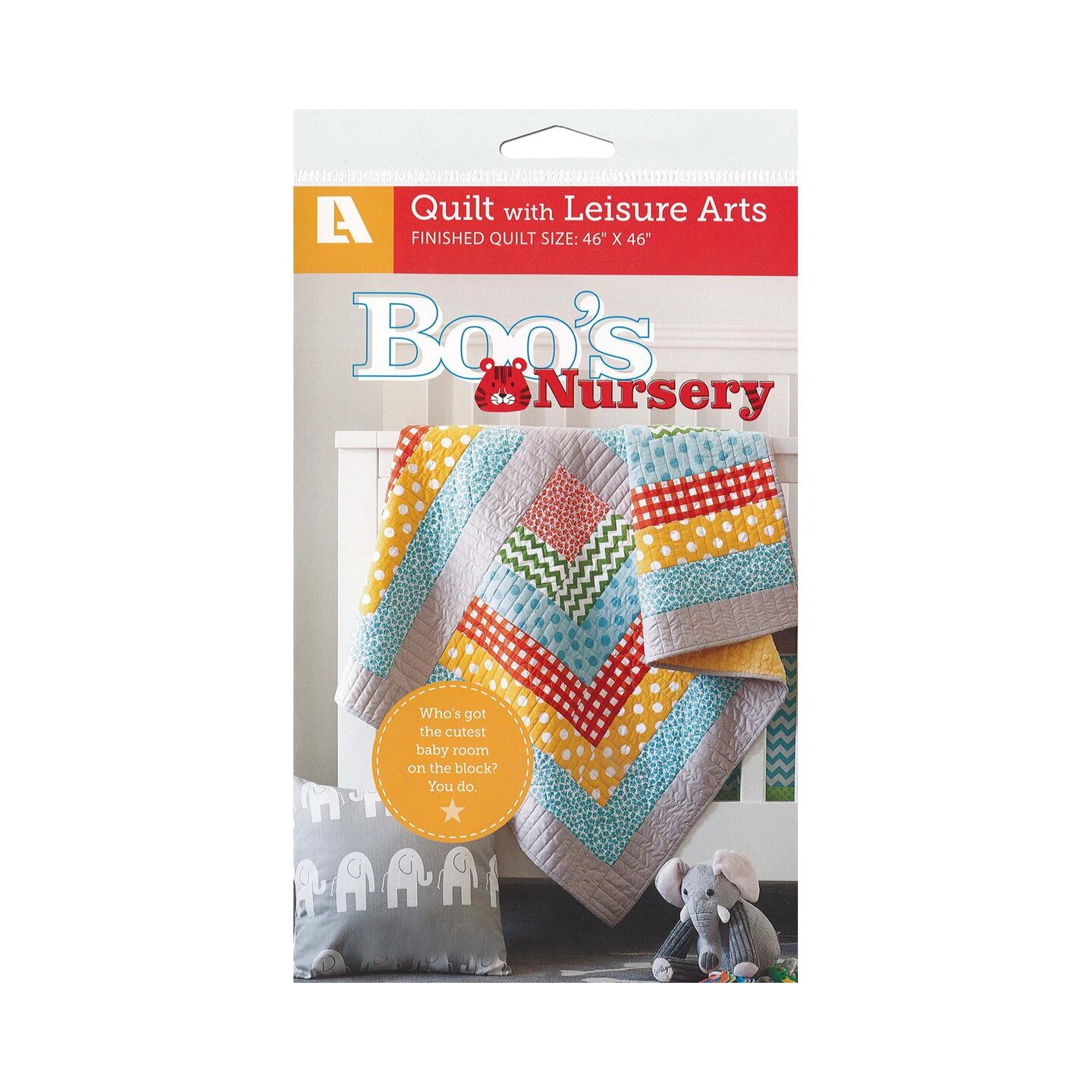 Leisure Arts Boo&#x27;s Nursery Quilting Books &#x2013; Quilt Books and Patterns with Step-by-Step Instructions, Patchwork Projects, and Creative Quilting Patterns for Beginners and Home Sewing