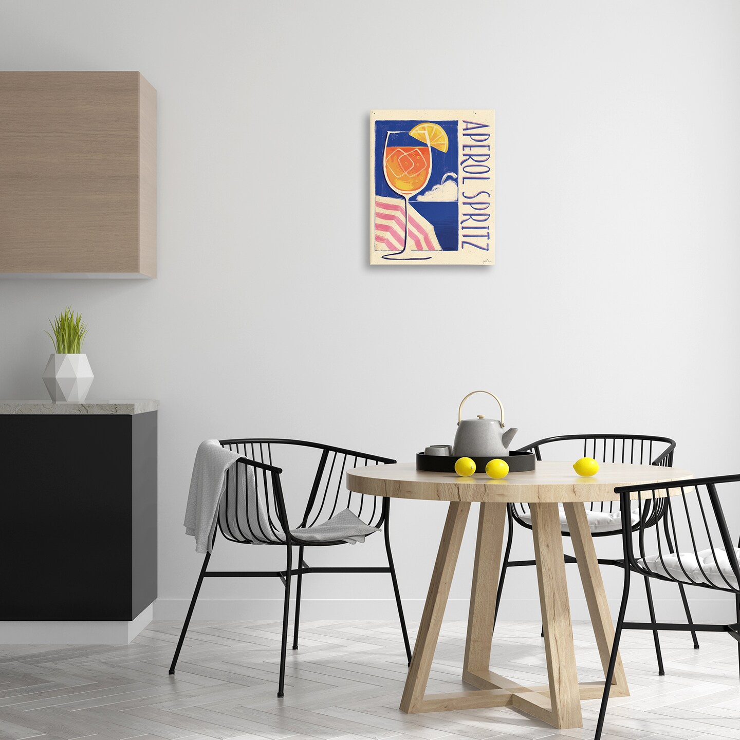 Stupell Industries Retro Aperol Spritz Canvas Wall Art Design by Janelle Penner