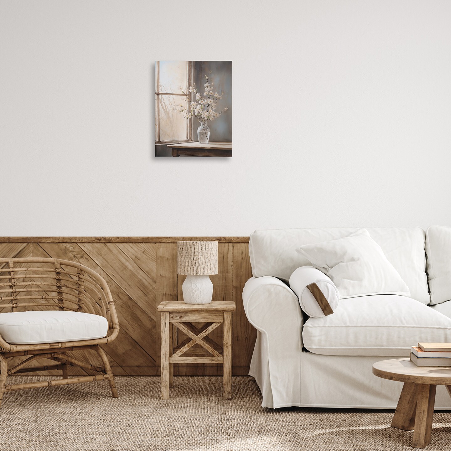 Stupell Industries Spring Arrangement Windowsill Canvas Wall Art Design by Arlington Prints