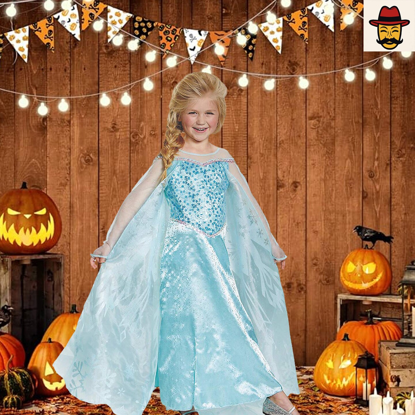 elsa holiday dress Disney Frozen Toddler Girl Elsa Flutter-sleeve Velvet Mesh Spliced Dre main image 0