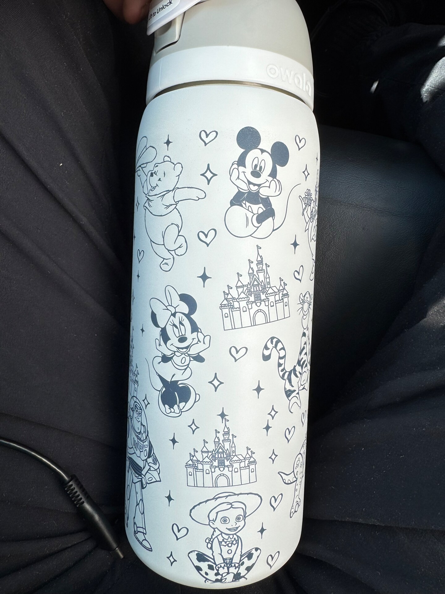 Snoopy Owala 32oz Water Bottle Peanuts Aesthetic Tumbler Leak