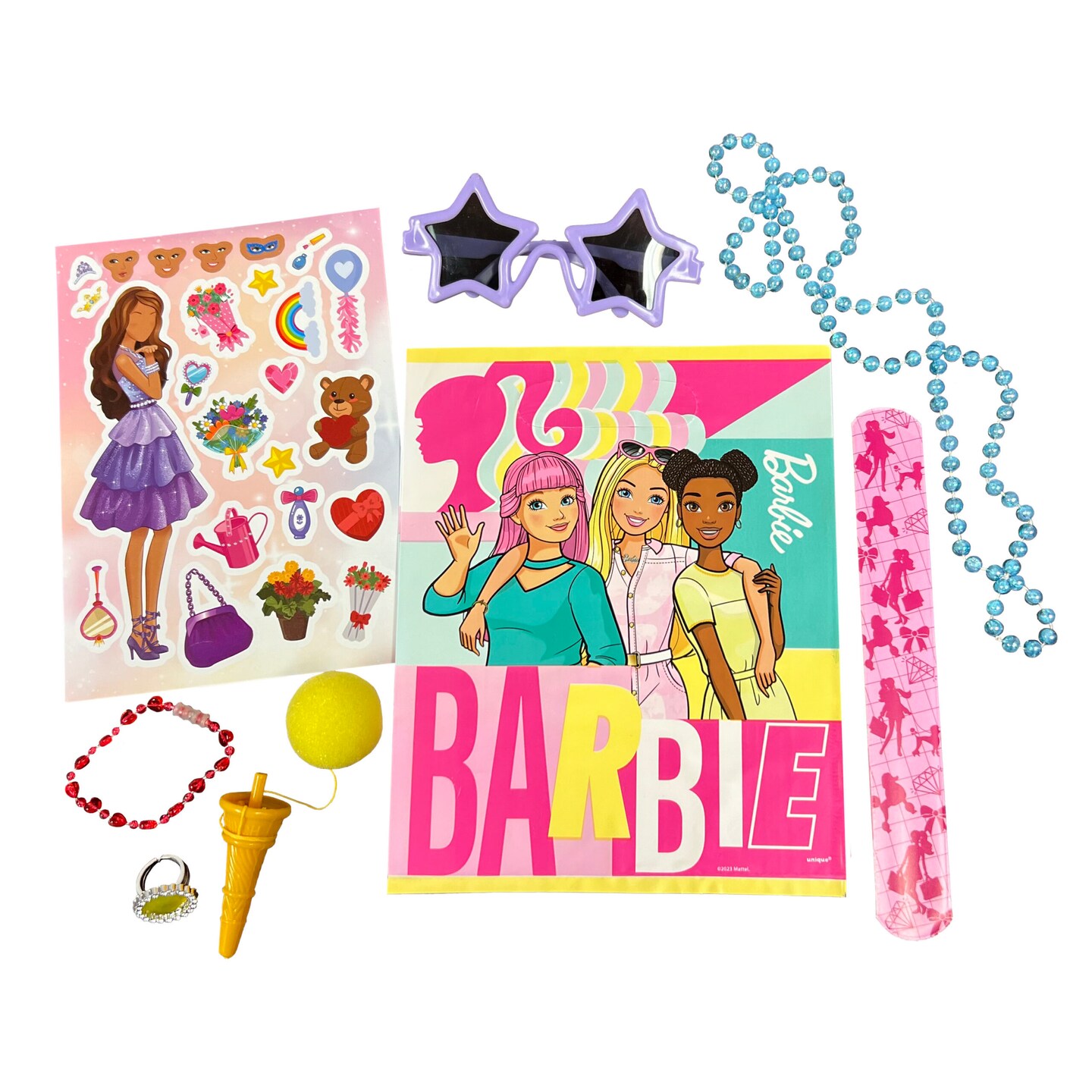 Michaels, Barbie Mega Fun Favor Bag – 1 Bag – Category: Favor Bags