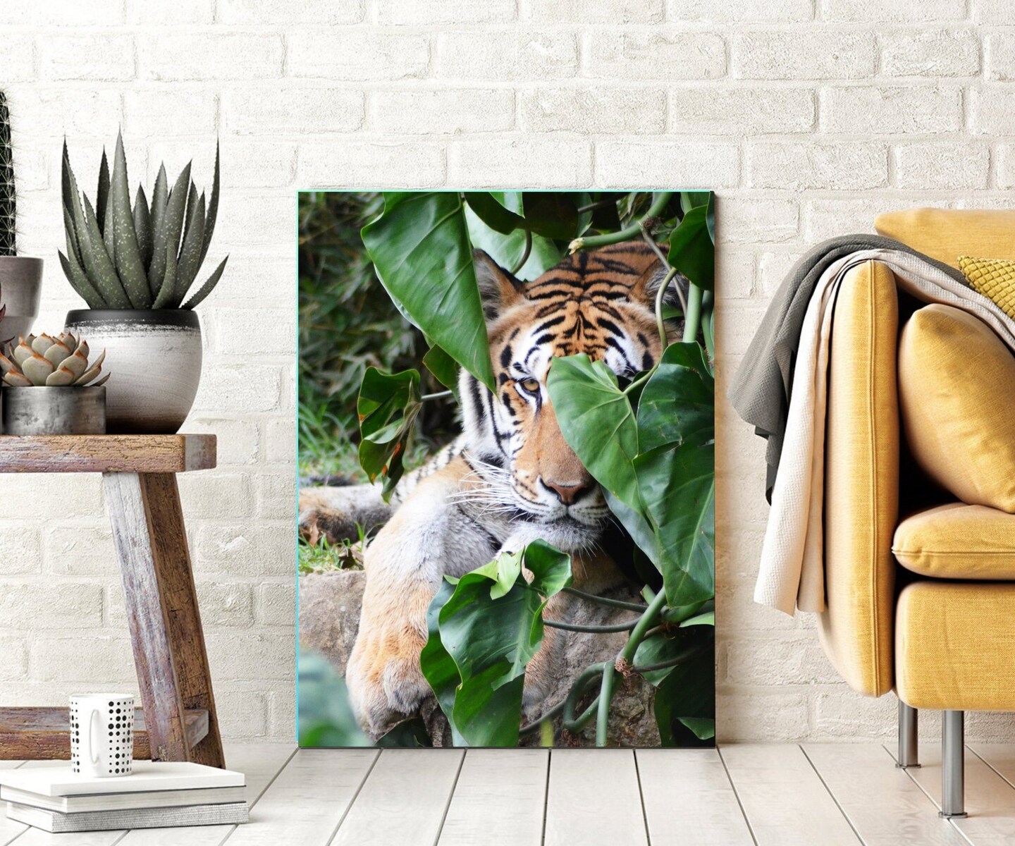 Tiger s Classic Framed Canvas