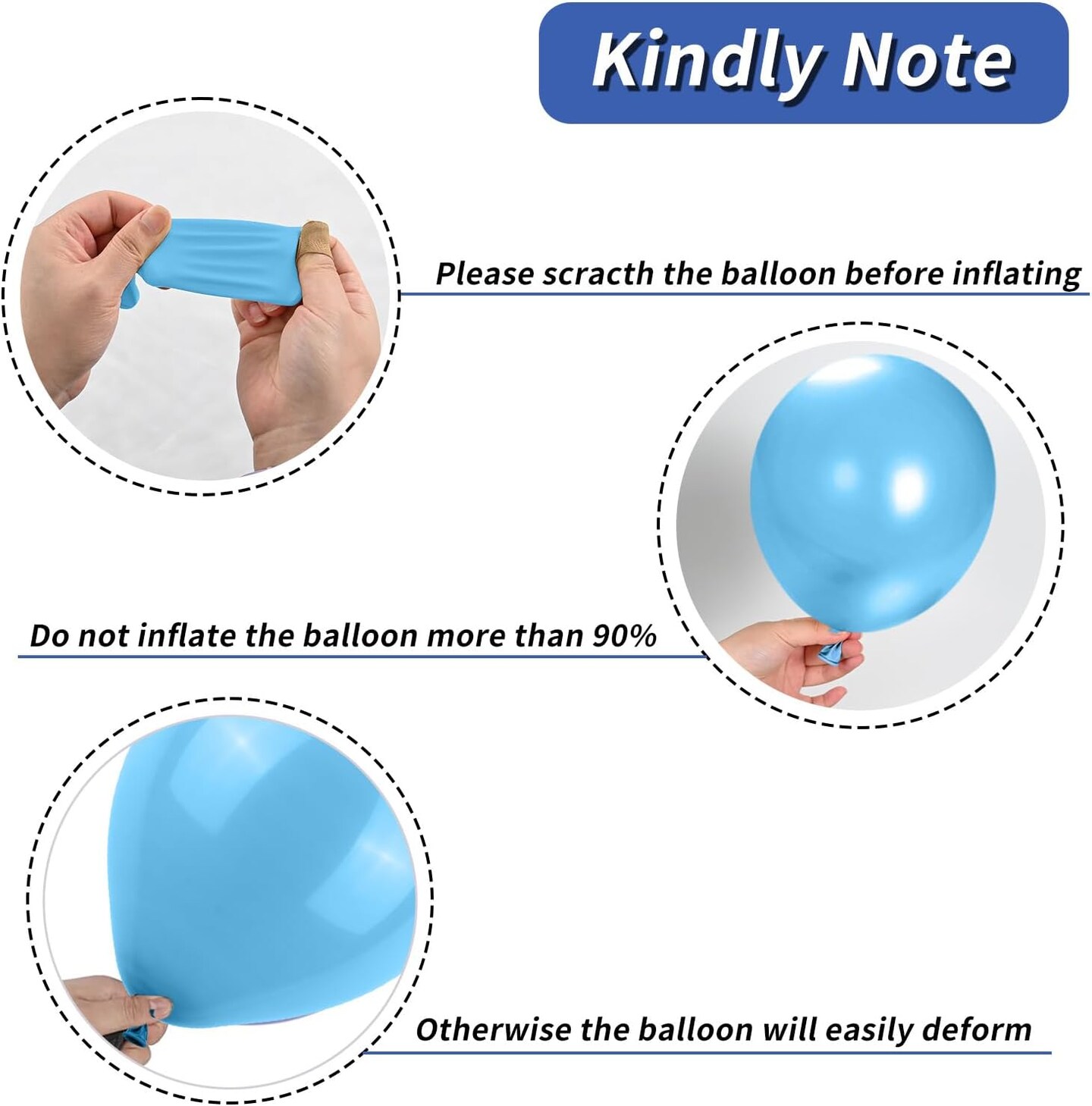 Red Blue White Balloon Set,12 Inchs Red White Blue Balloons, Blue and Red Party Balloons for Boys Kids Birthday Shower Graduation Party Decorations