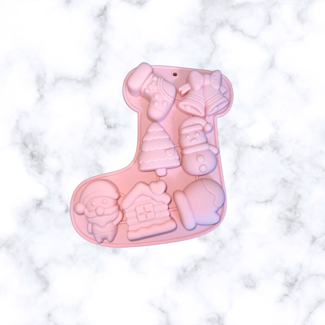 Christmas Jolly Essentials Silicone Mold 7 cavity