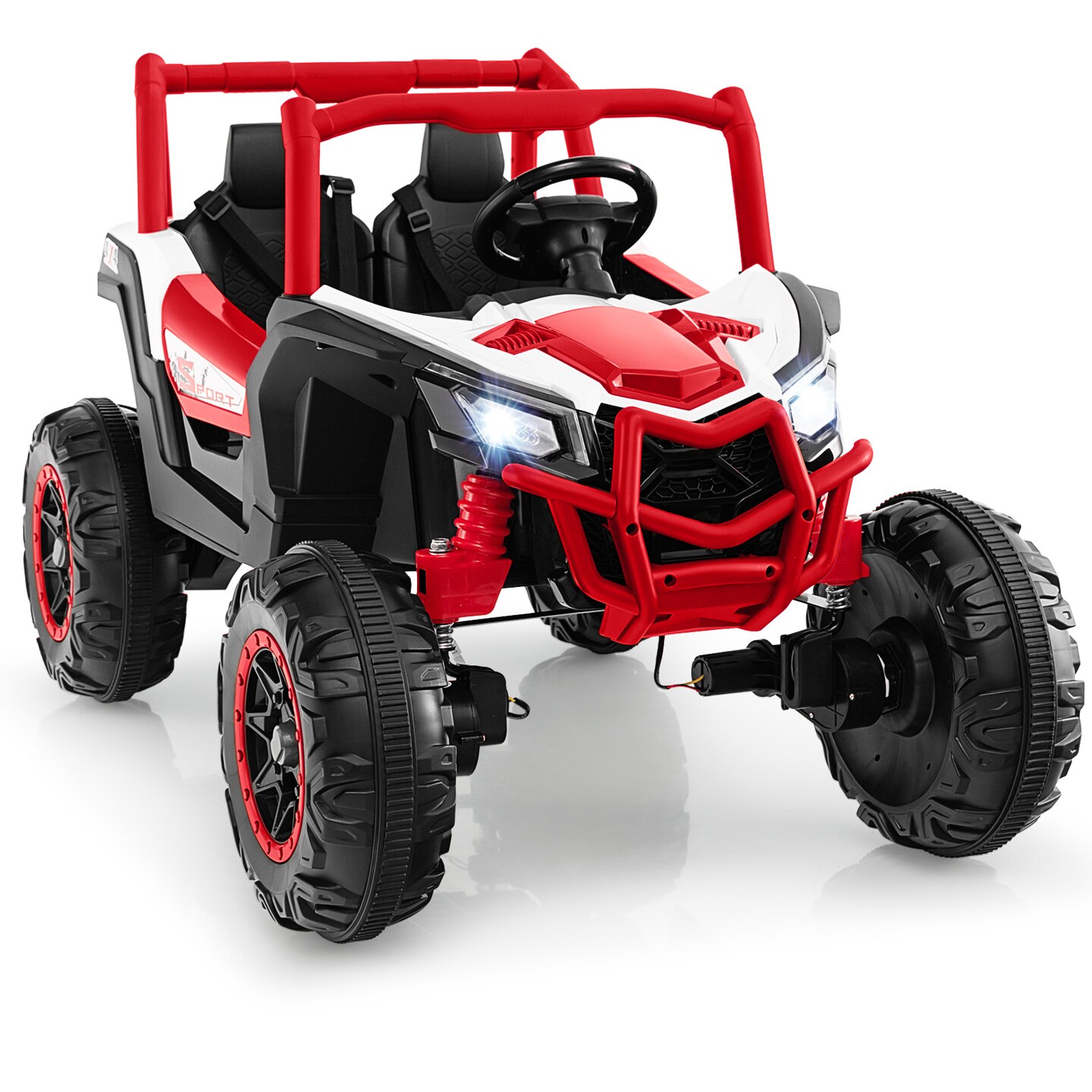 2-Seater Kids Ride on UTV with 2.4G Remote Control for over 3 Years Old Children