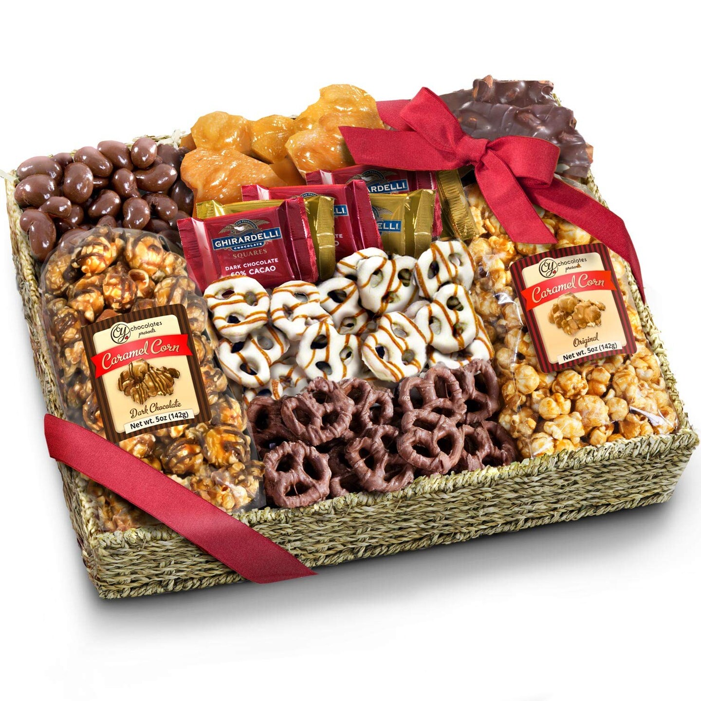 Caramel and Crunch Grand Gift Basket