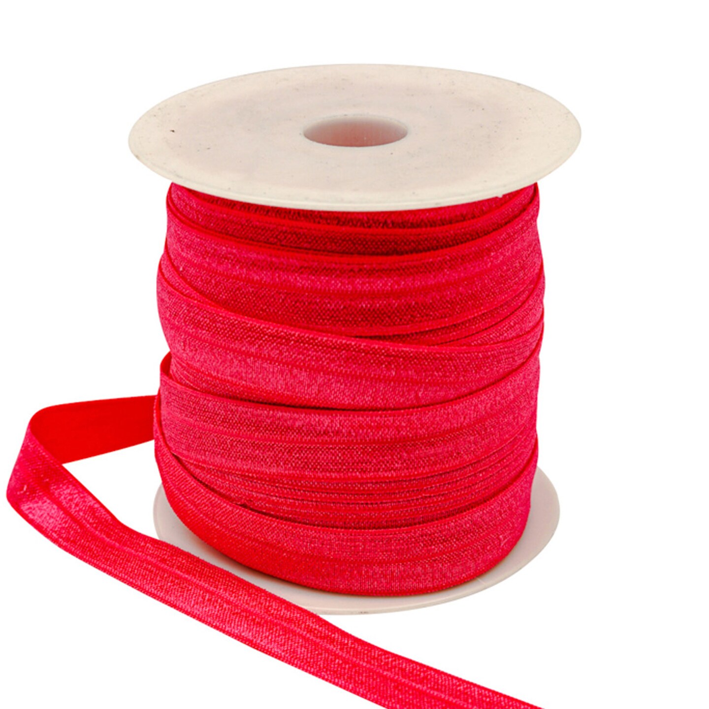 5/8 x 50 Yards Fuchsia Fold Over Elastic Sewing Trim