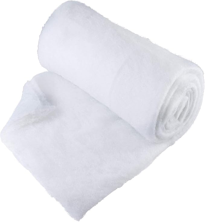 Large Artificial Snow Roll - Instant Christmas Tree Decor, Christmas Snow Party Table Runner, White Photo Backdrop, Fake Snow Decoration, Faux Snow, Fake Snow Blanket Cover for Holiday
