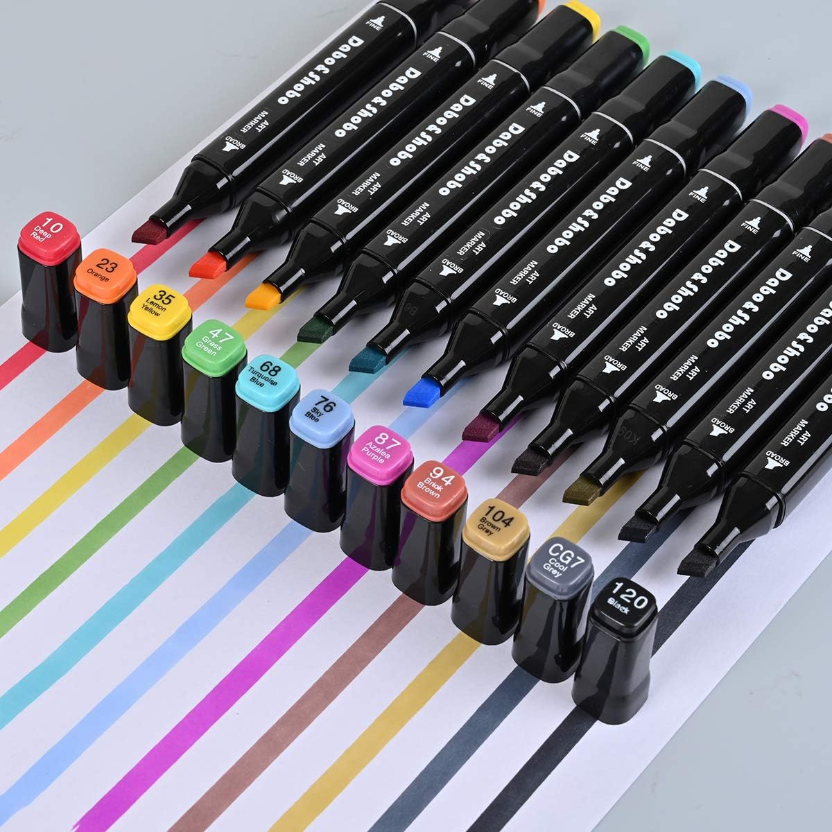 120 Color Alcohol Marker Pens