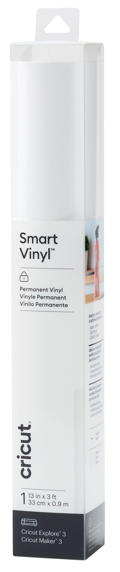 Cricut Smart Vinyl Permanent 3ft-White