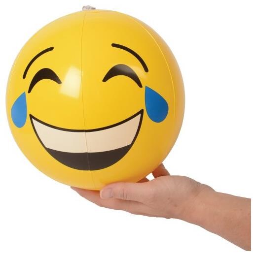 Emoji Inflatable Balls Include 12 Units