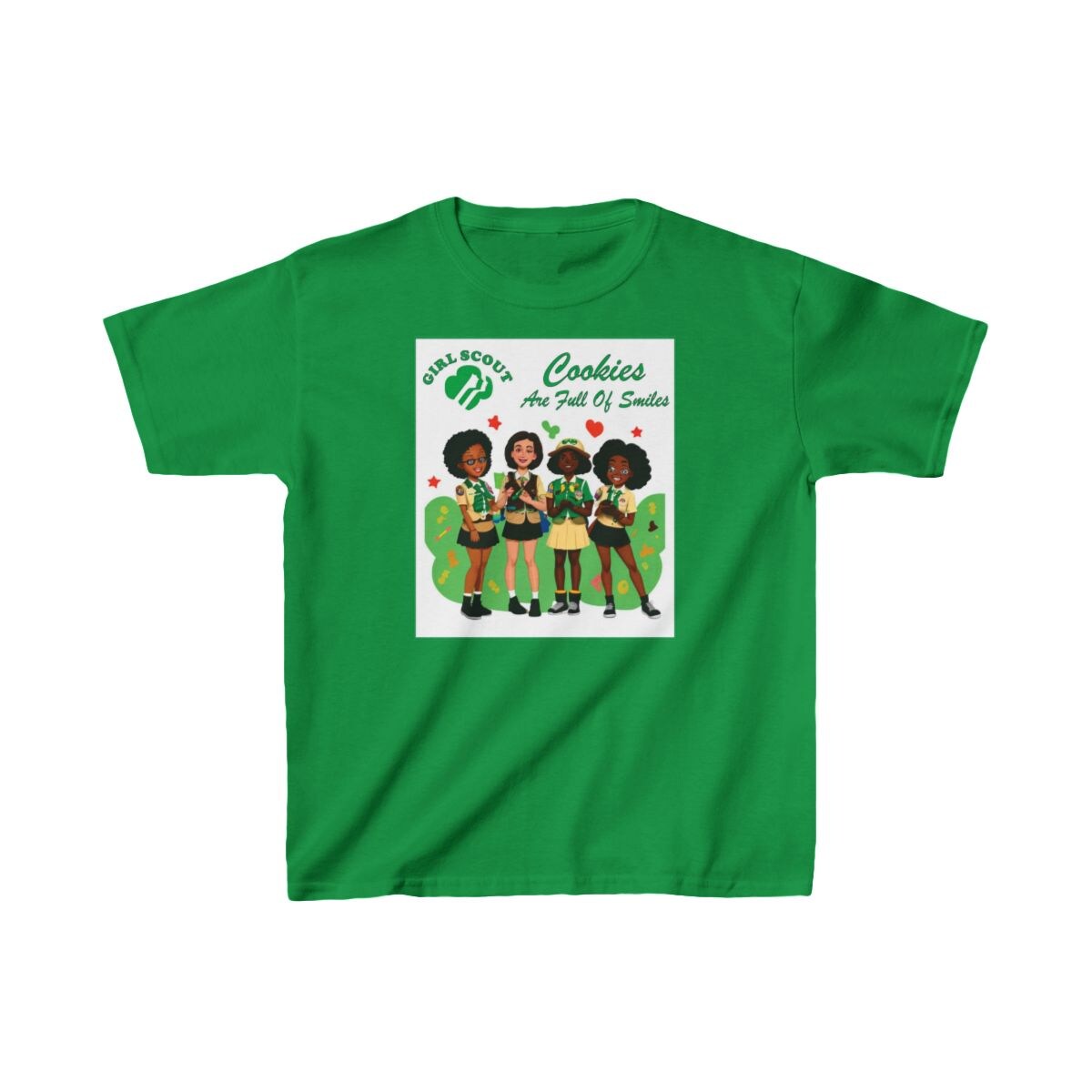 Girl Scout Cookies Are Full Of Smiles Kids Heavy Cotton™ T-Shirt MakerPlace by Michaels