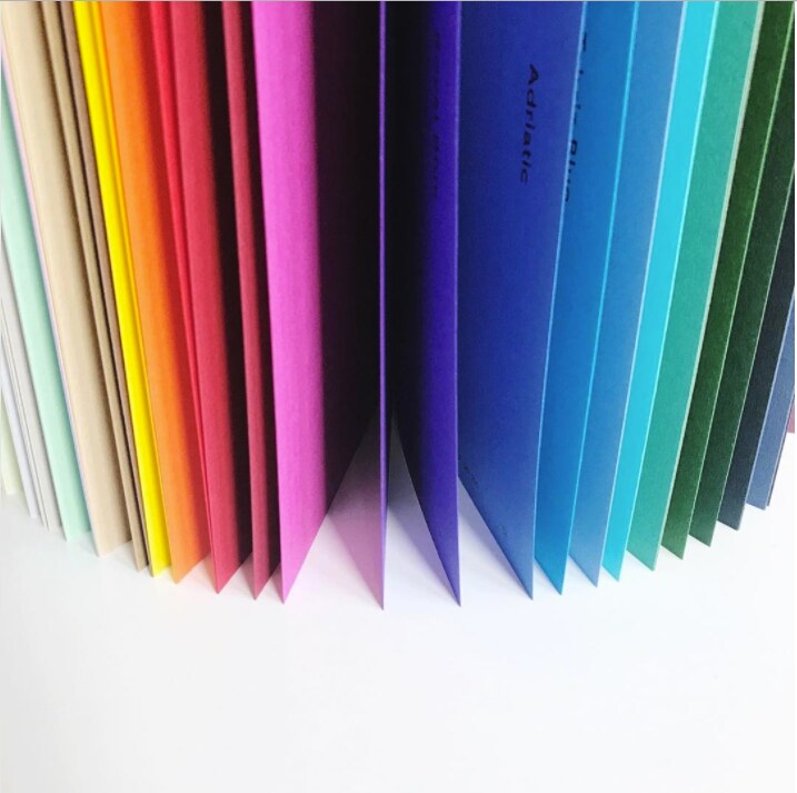 Colorplan 91 Lb. / 135 gsm / 8 pts Matte Premium Cardstock Paper Text A6 4 3/4&#x22; x 6 1/2&#x22; Euro Flap Envelopes Bulk Pack of 250