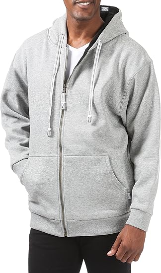 Full Zip Reversible Fleece and Thermal Hoodie
