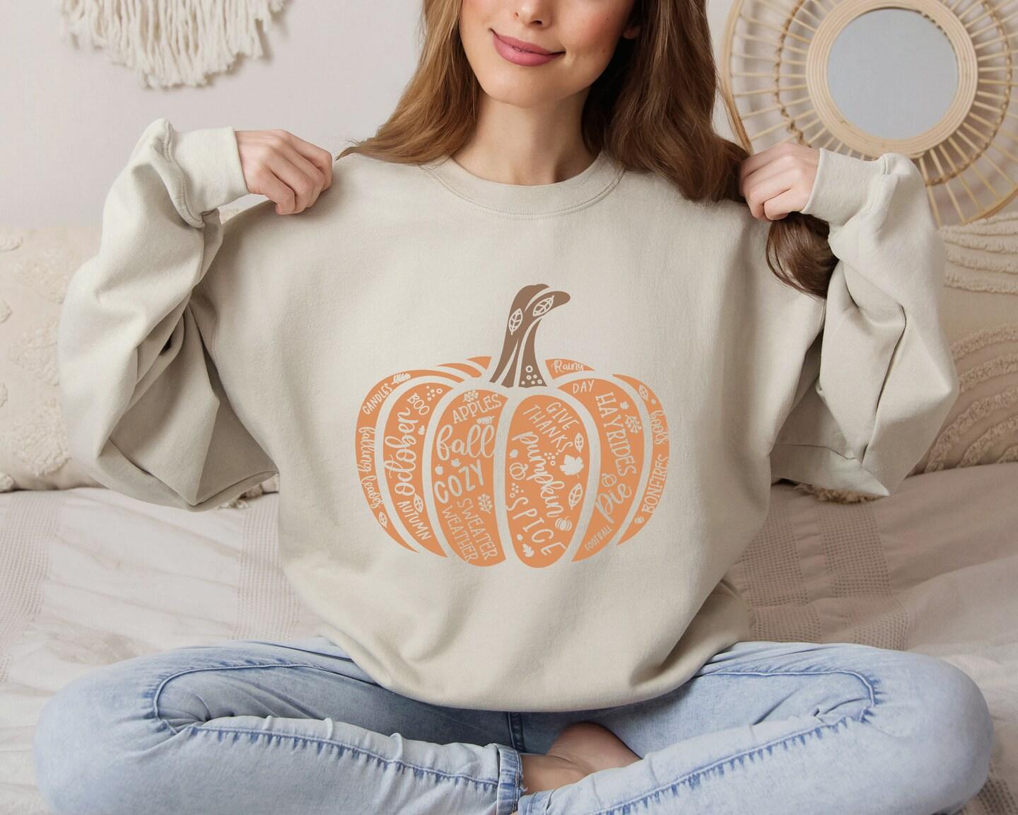 Cute fall sweatshirts best sale