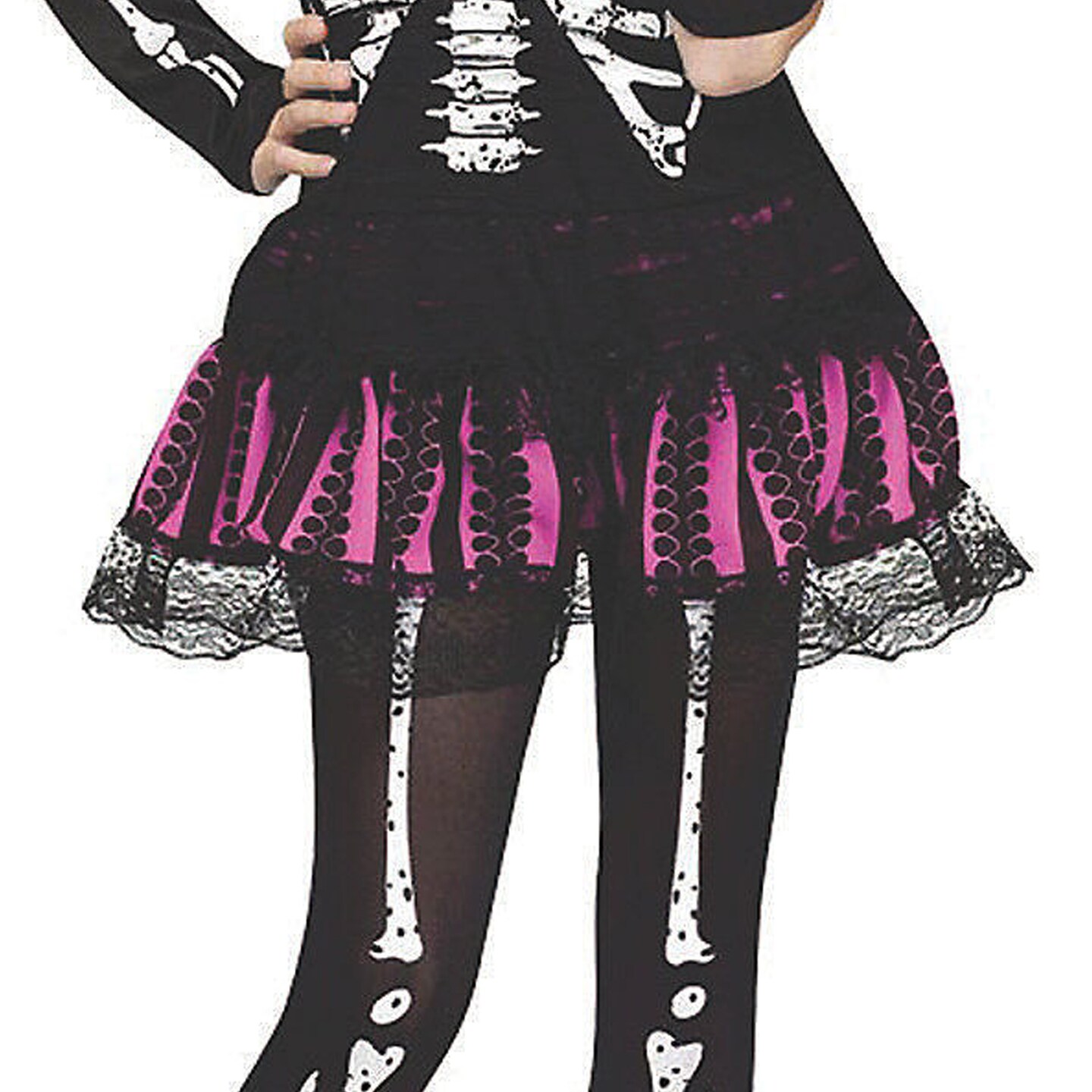 Girl&#x27;s Skeleton Costume