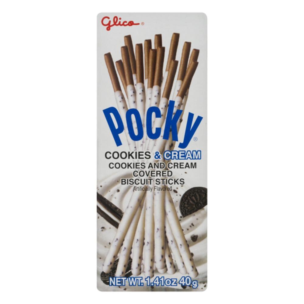 Pocky Cookies &#x26; Cream 1.41oz 10ct