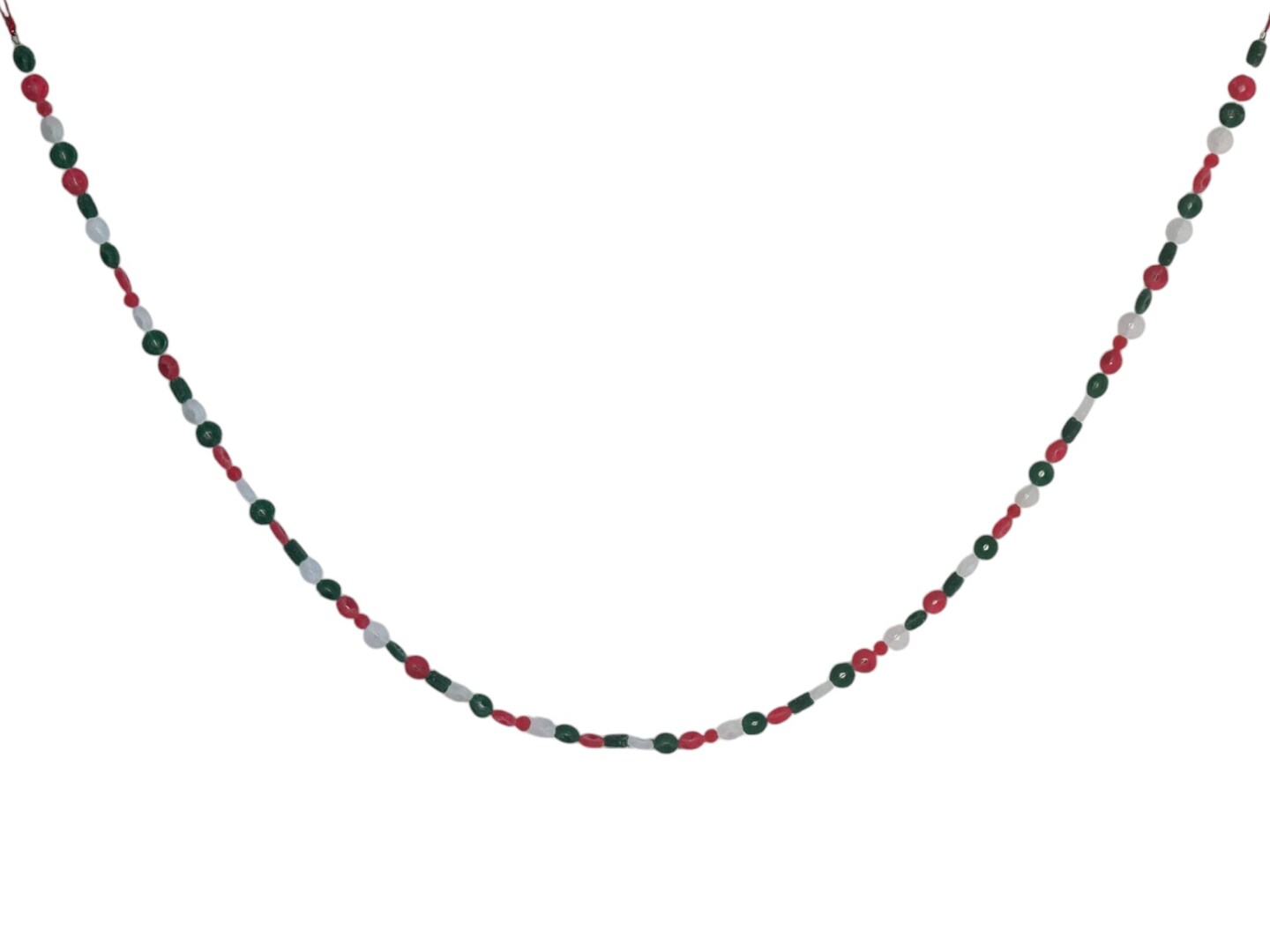 72&#x22; Frosted Candy Christmas Garland - Red, Green, and White