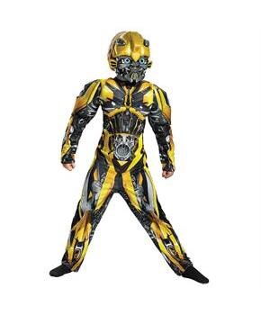 Bumblebee child muscle costume