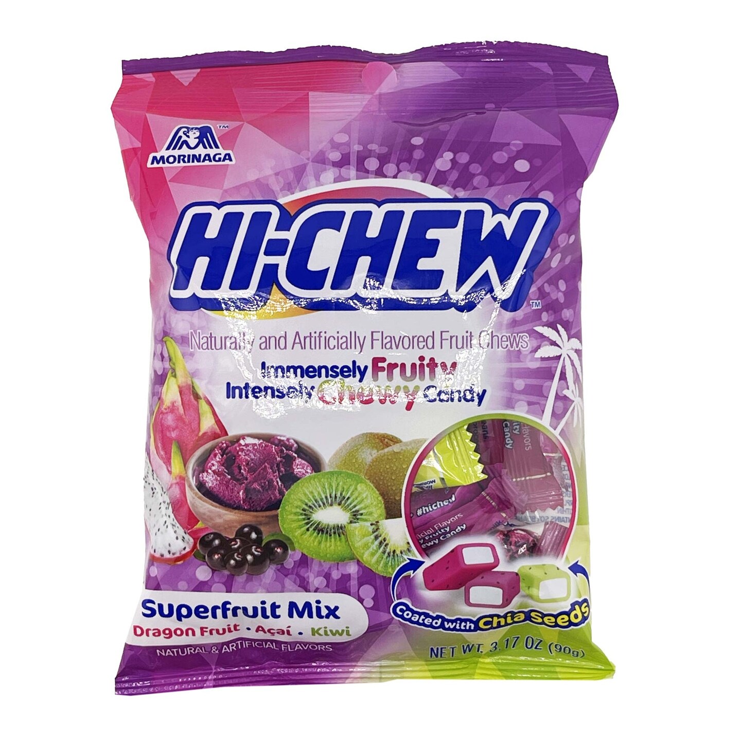 Hi Chew Super Fruit Mix 3.17 oz Bag