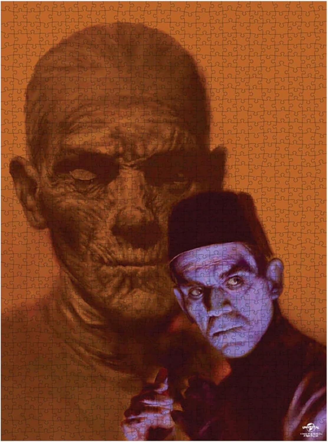 Classic Monsters The Mummy 1000 Piece Jigsaw Puzzle 20&#x22; x 27&#x22;
