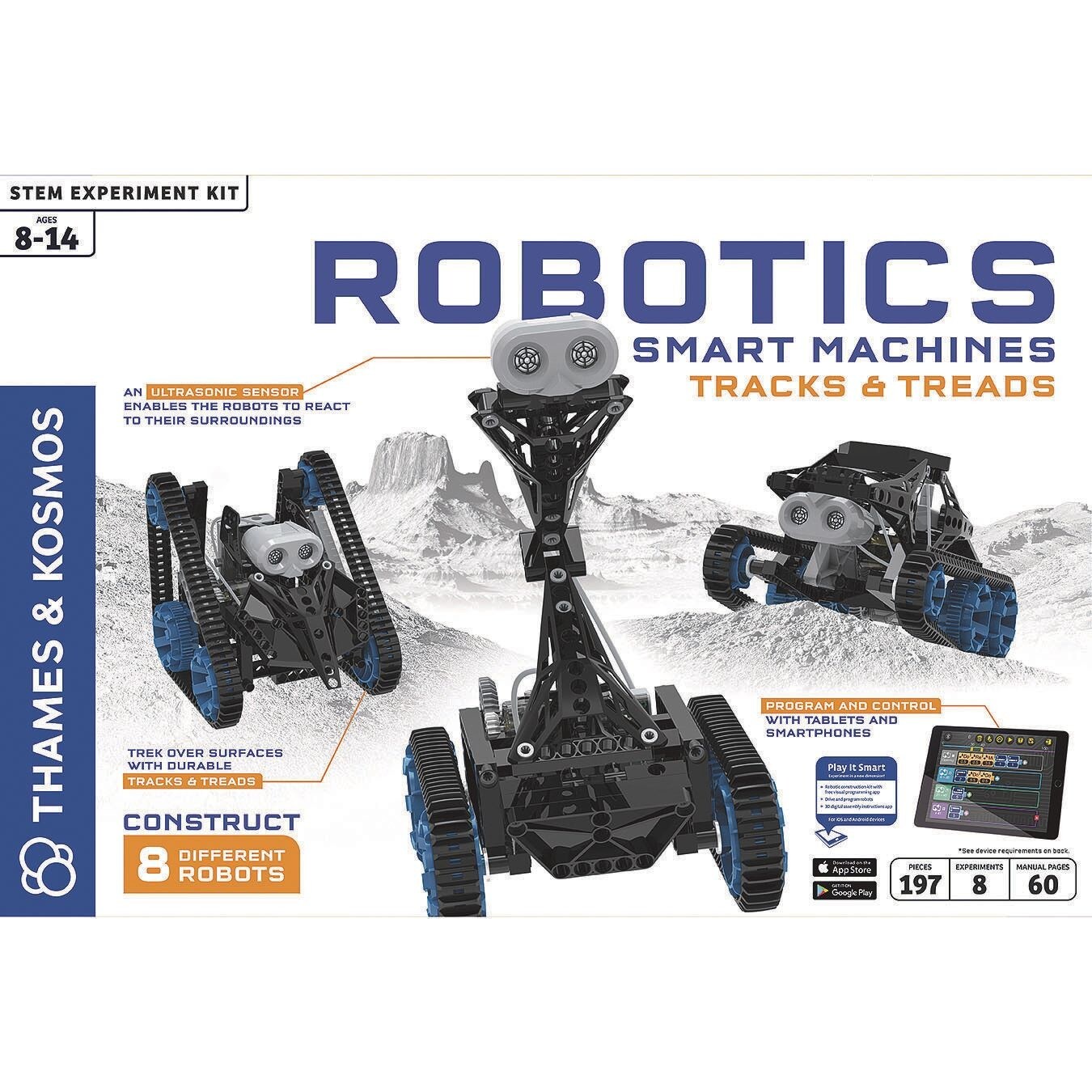 Thames &#x26; Kosmos Robotics: Smart Machines Tracks &#x26; Treads STEM Experiment Kit