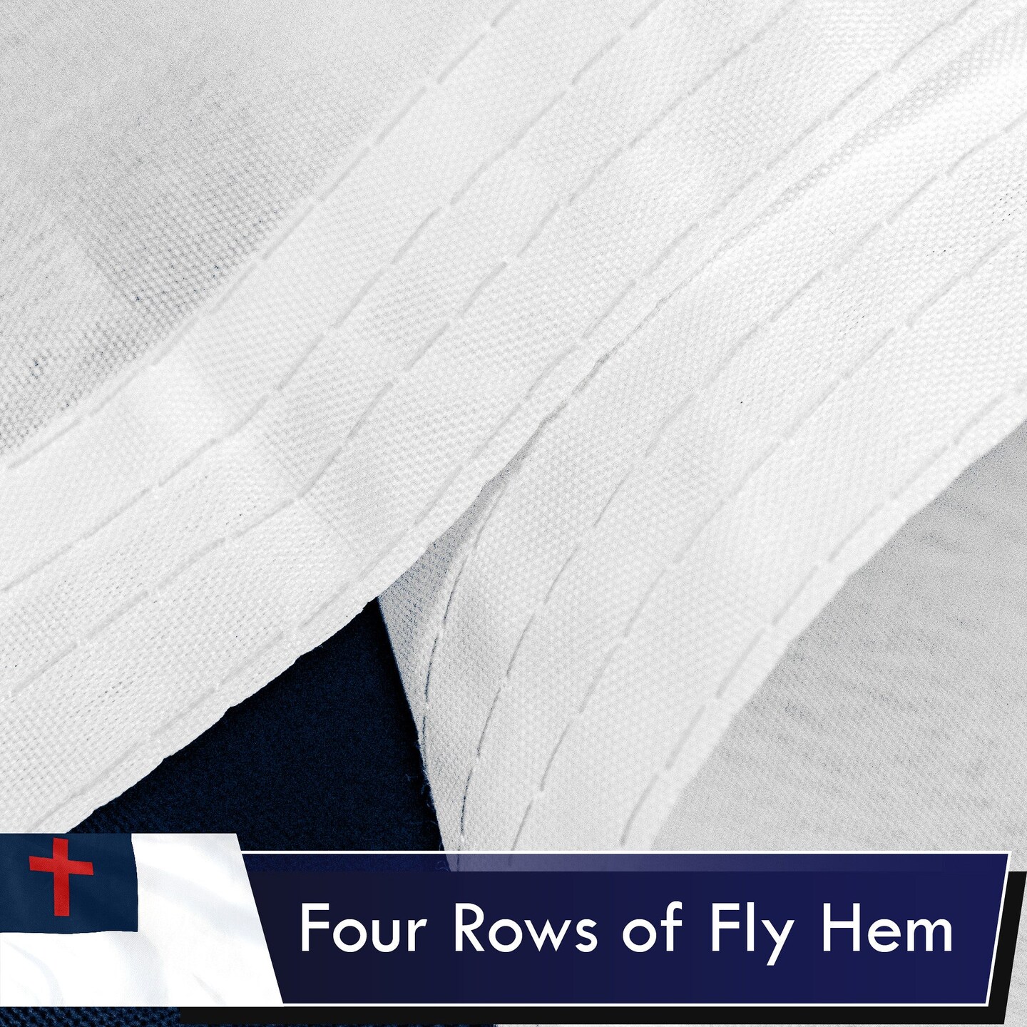 Christian Flag 3x5 Ft 2-Pack Printed Polyester By G128