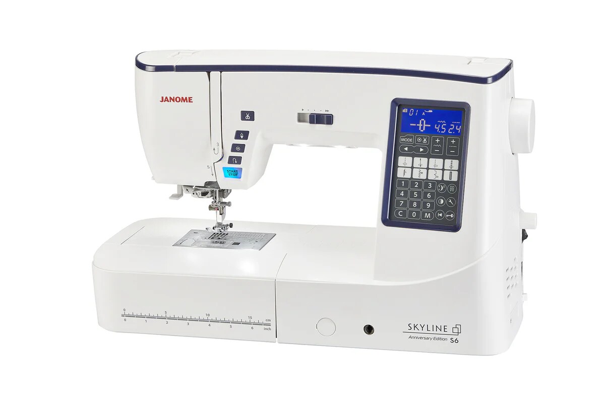 Janome Skyline S6 10th Anniversary Edition Sewing Machine