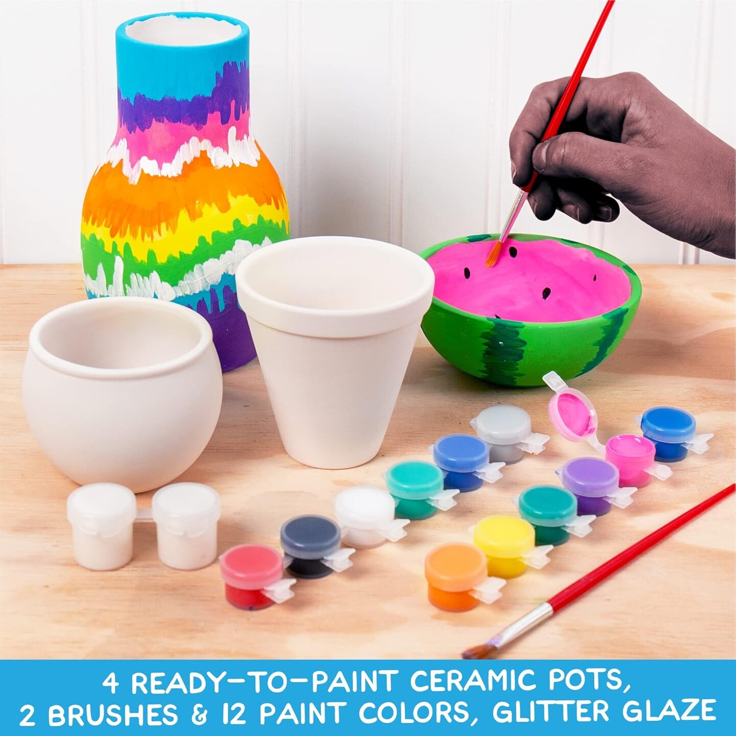 Paint Your Own Ceramic Pottery Painting Kit