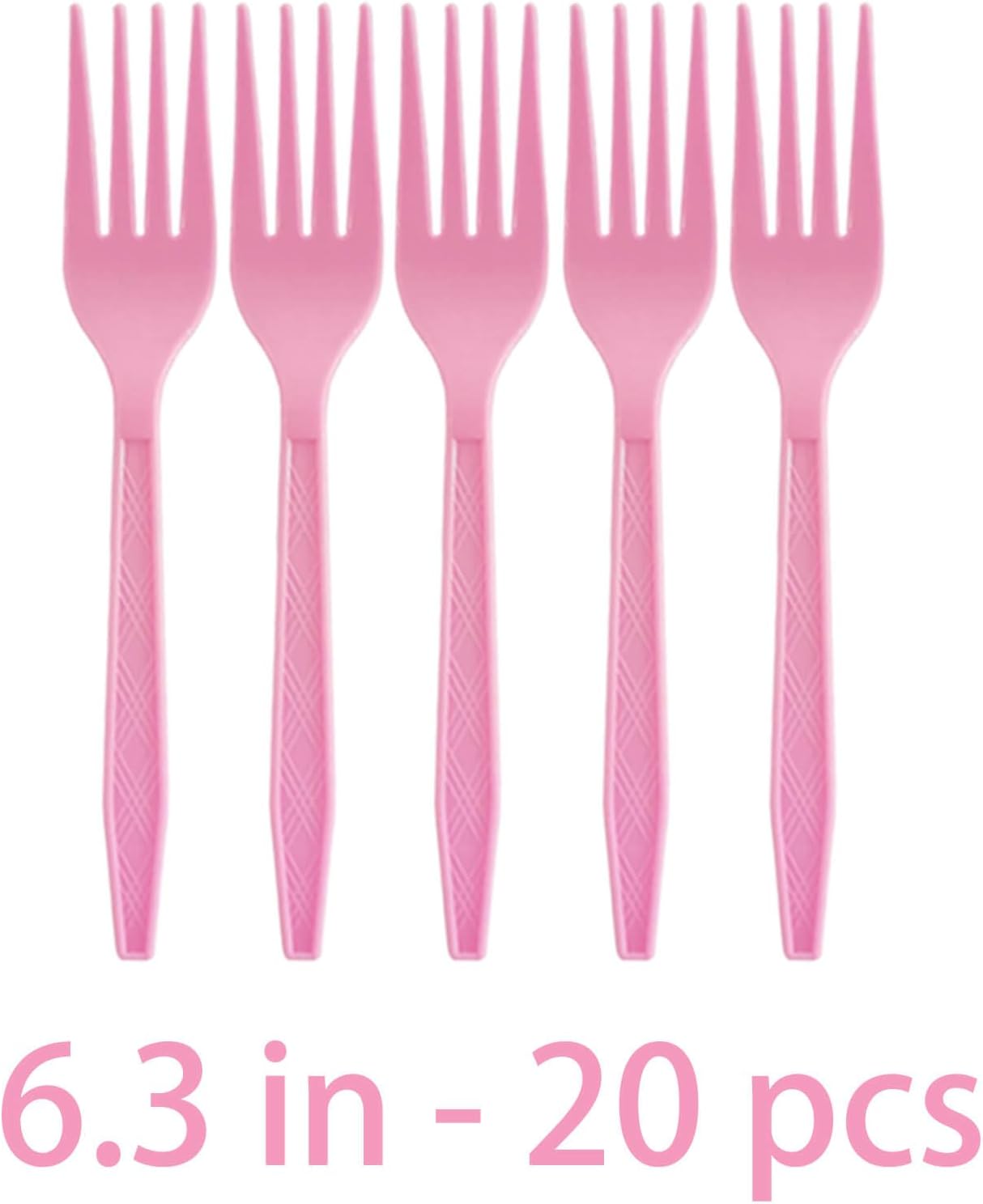 80 Pcs Pink Baby Shower Tableware