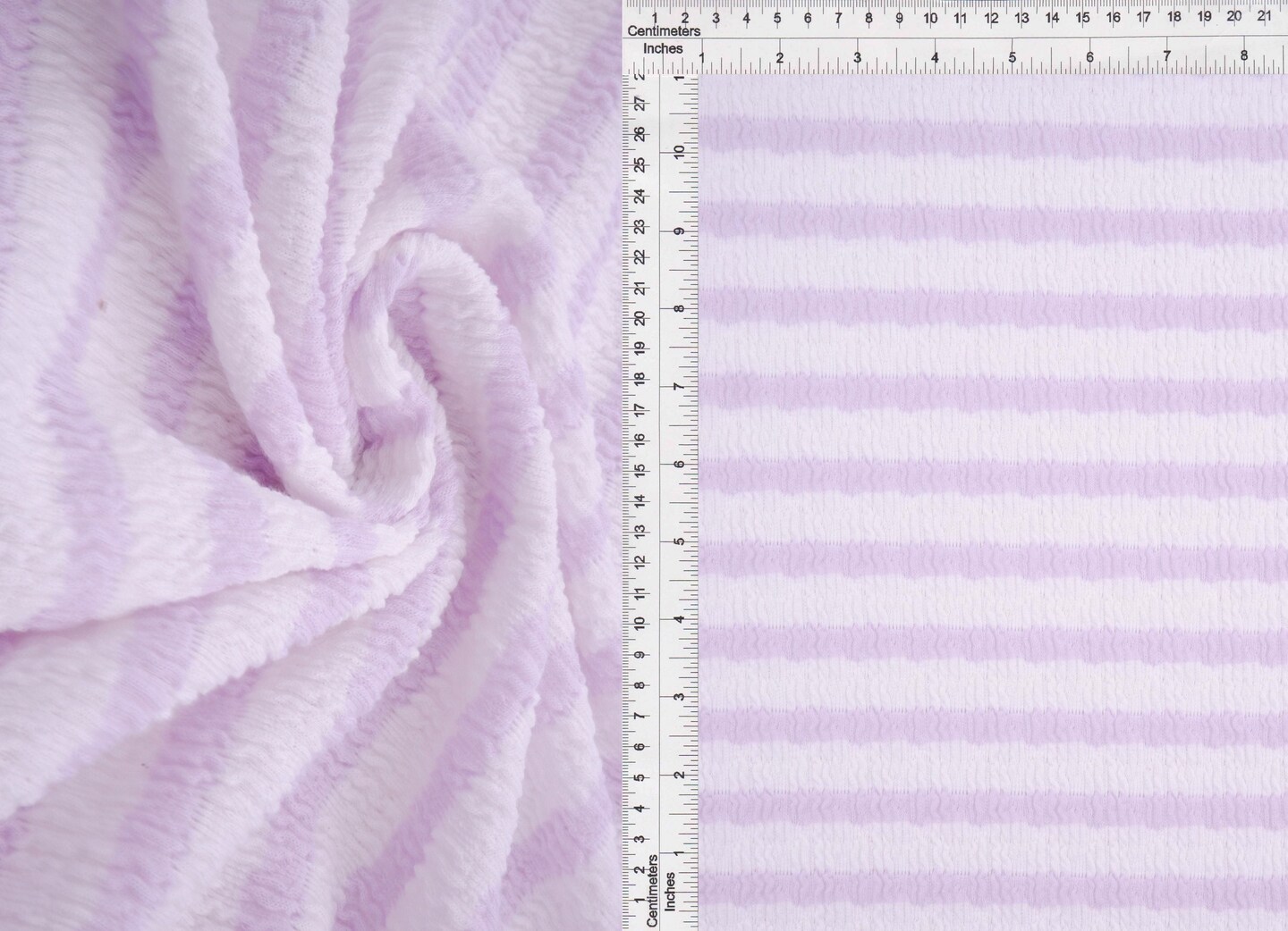 1 Yard Bubble Jacquard Stripe Fabric Stretch Polyester Spandex 54/55 Inches Wide