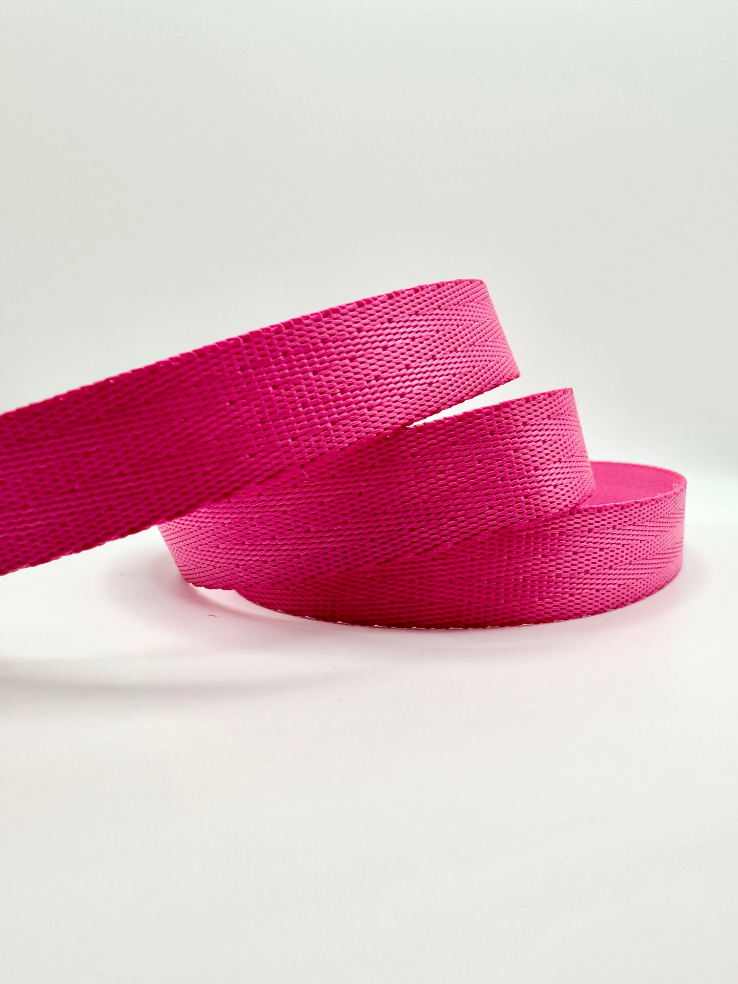 Hot Pink 1/2&#x201D; Seatbelt Webbing