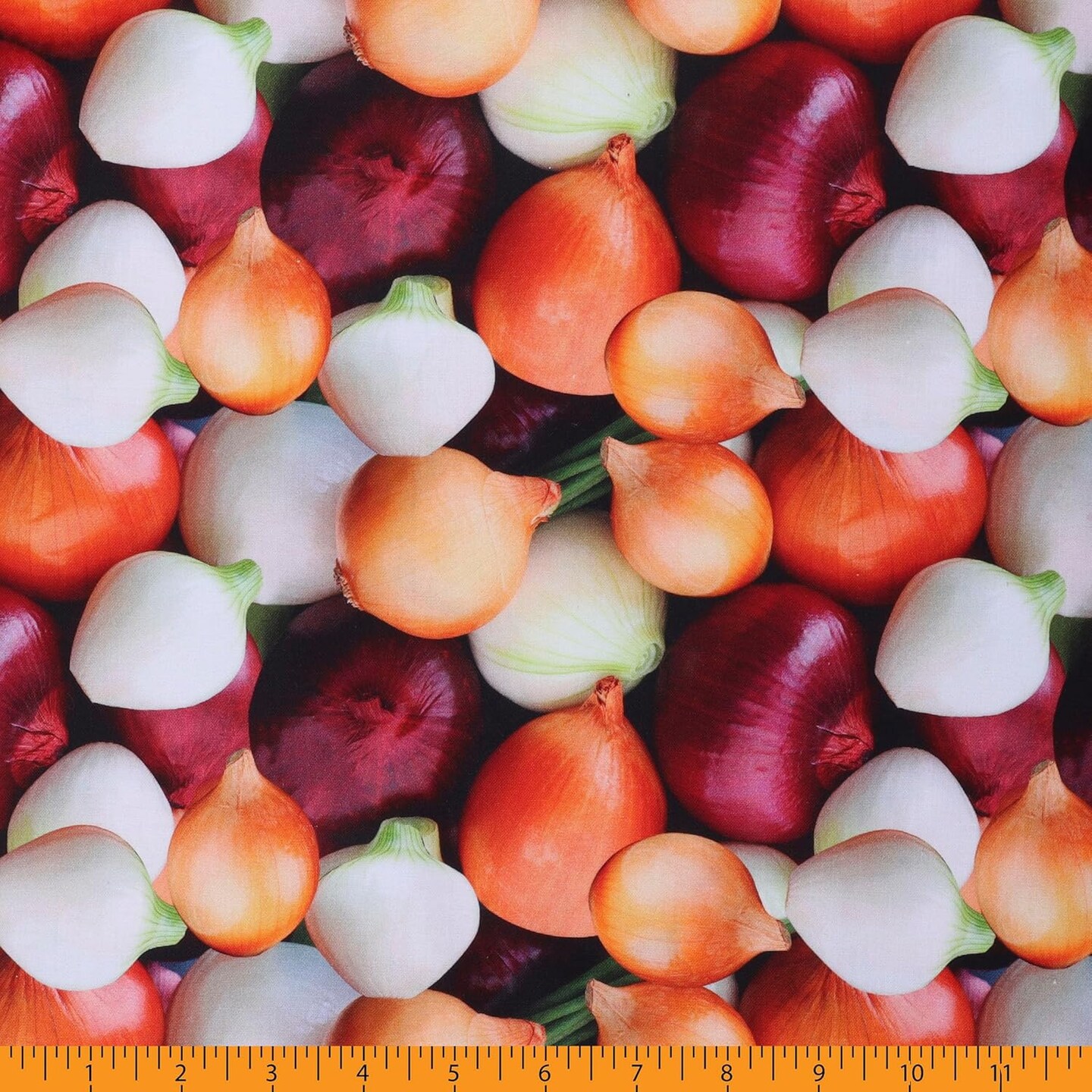 Mook Fabrics Fruit-Vegetables Cotton Fabric [45 in. Wide] - By The Yard