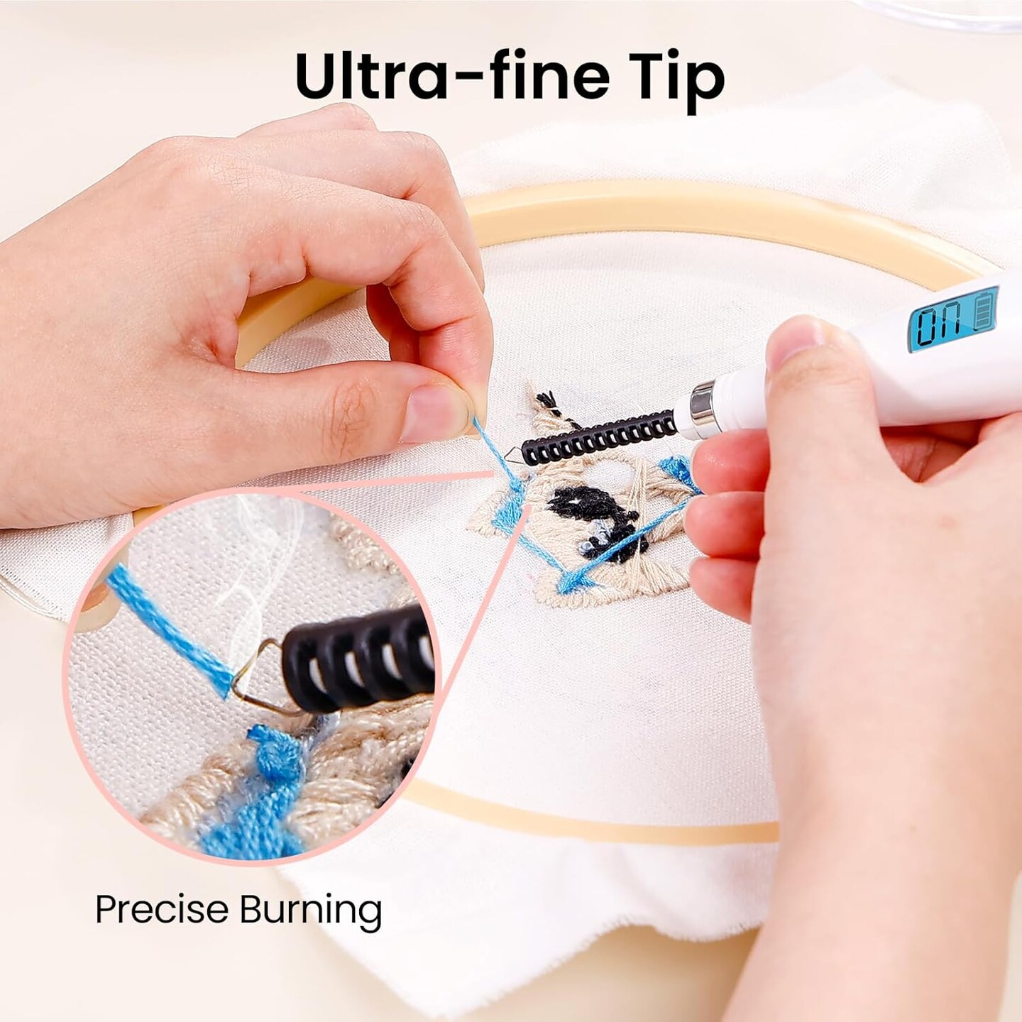 Thread Burner for Beading Weaving