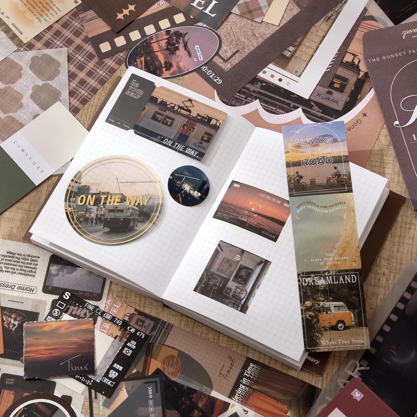 Scrapbook Photo Album Supplies Kit