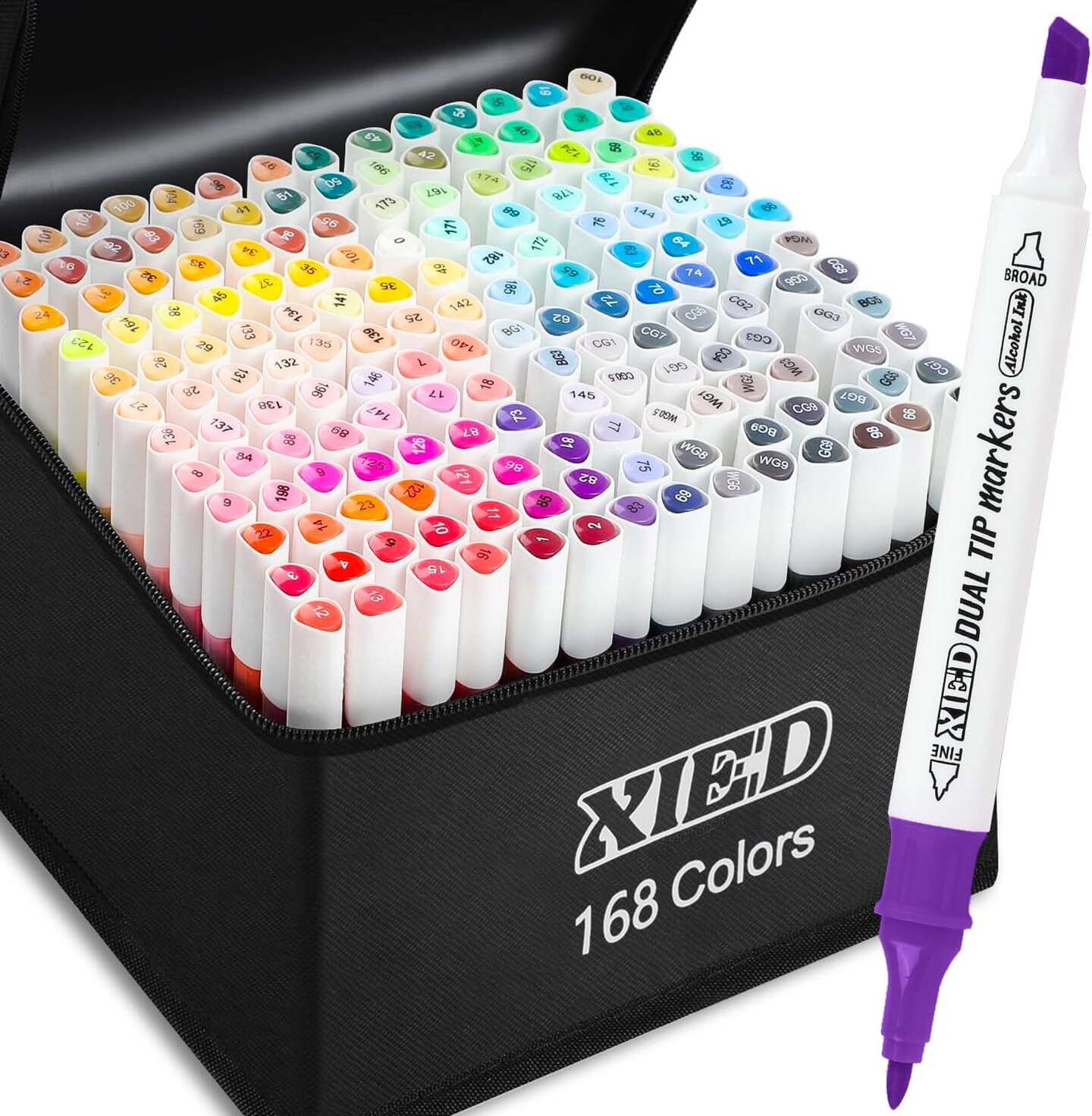 168 Colors Premium Alcohol Markers Set for Coloring | Michaels