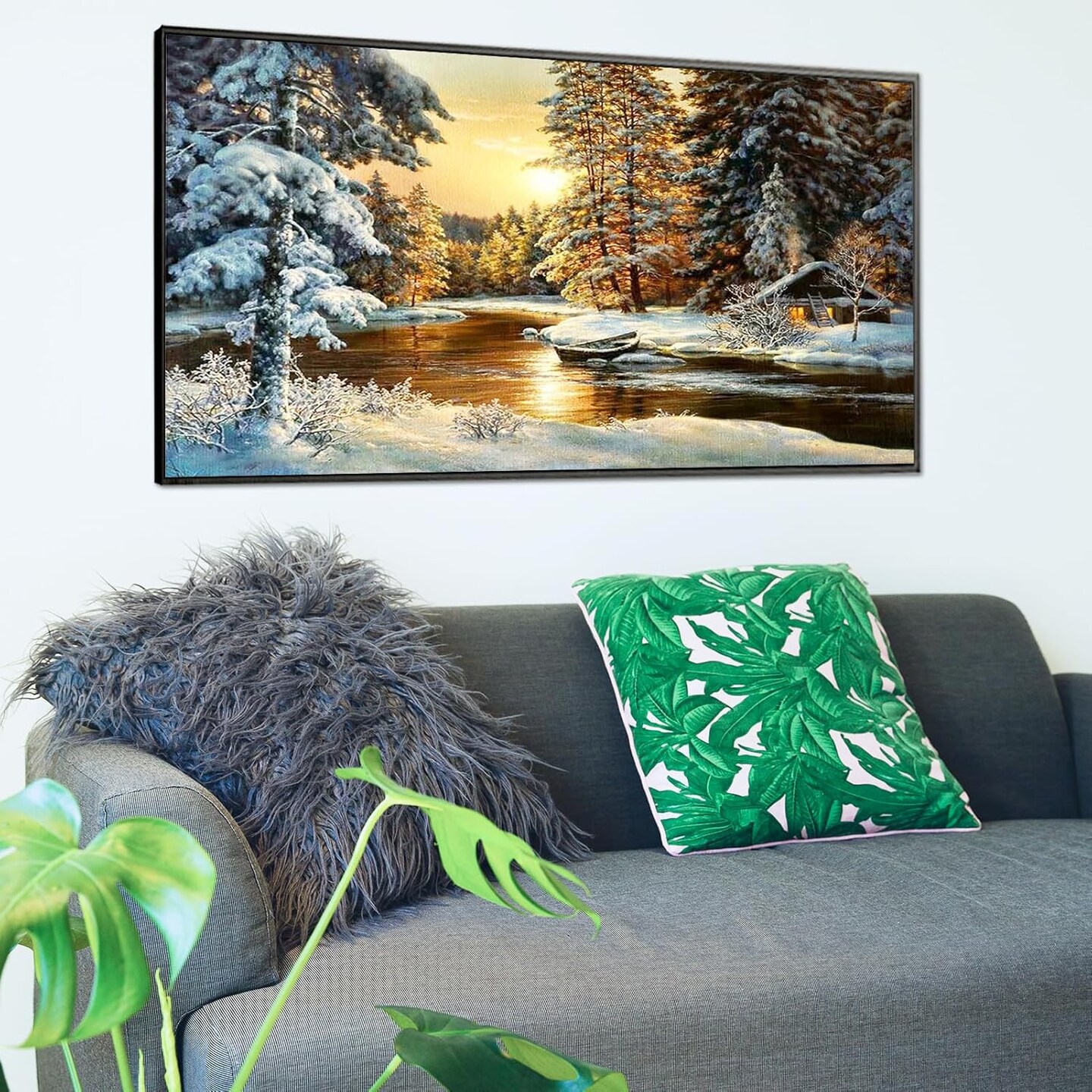 Four Seasons Diamond Painting Kits - 40x70cm (Gold)