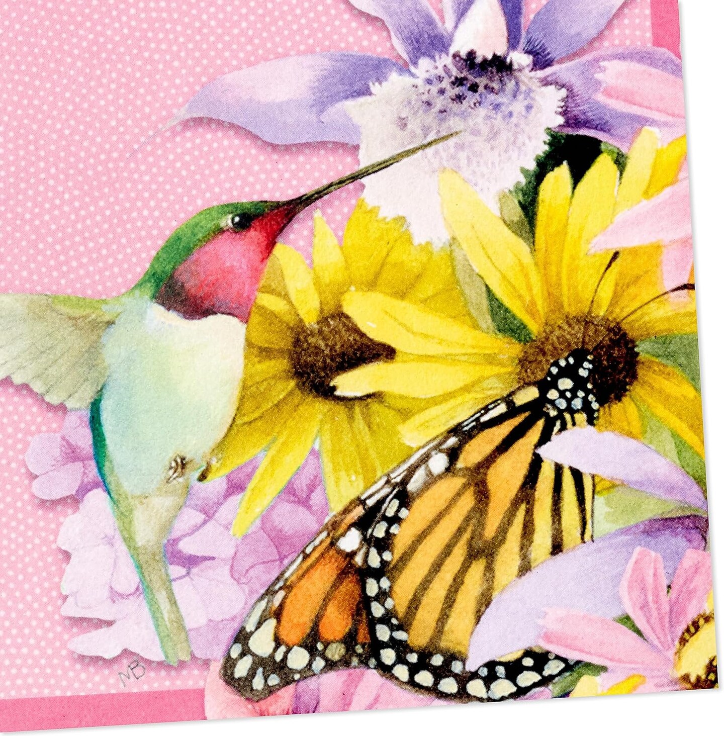 Bastin Floral Notecards (20 Blank Cards with Envelopes)