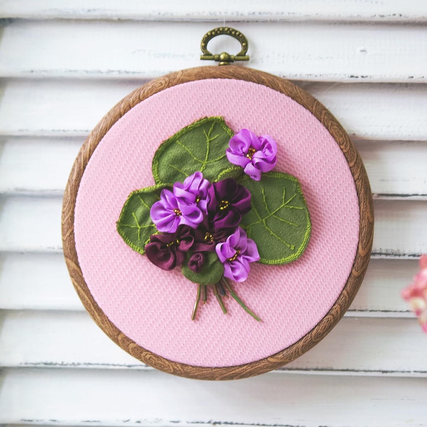 5 Pcs Embroidery Hoops Frame
