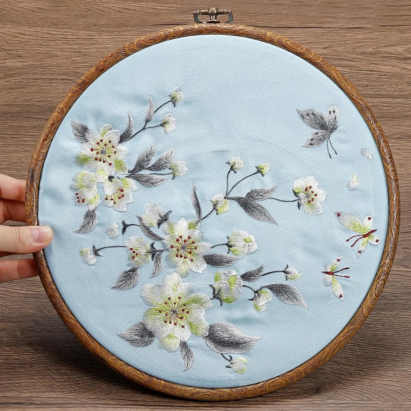 5 Pcs Embroidery Hoops Frame