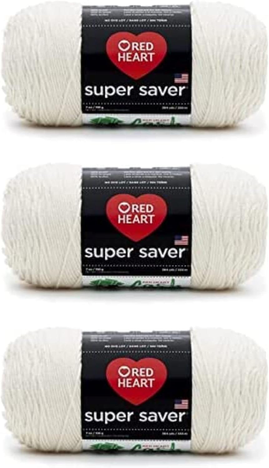 3 Pack of Aran Yarn - 198g, 364 Yards