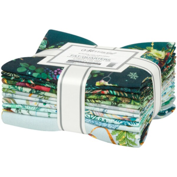 Merriment Fat Quarter Bundle in Winter by Lara Skinner for Robert Kaufman (FQ-2214-11)