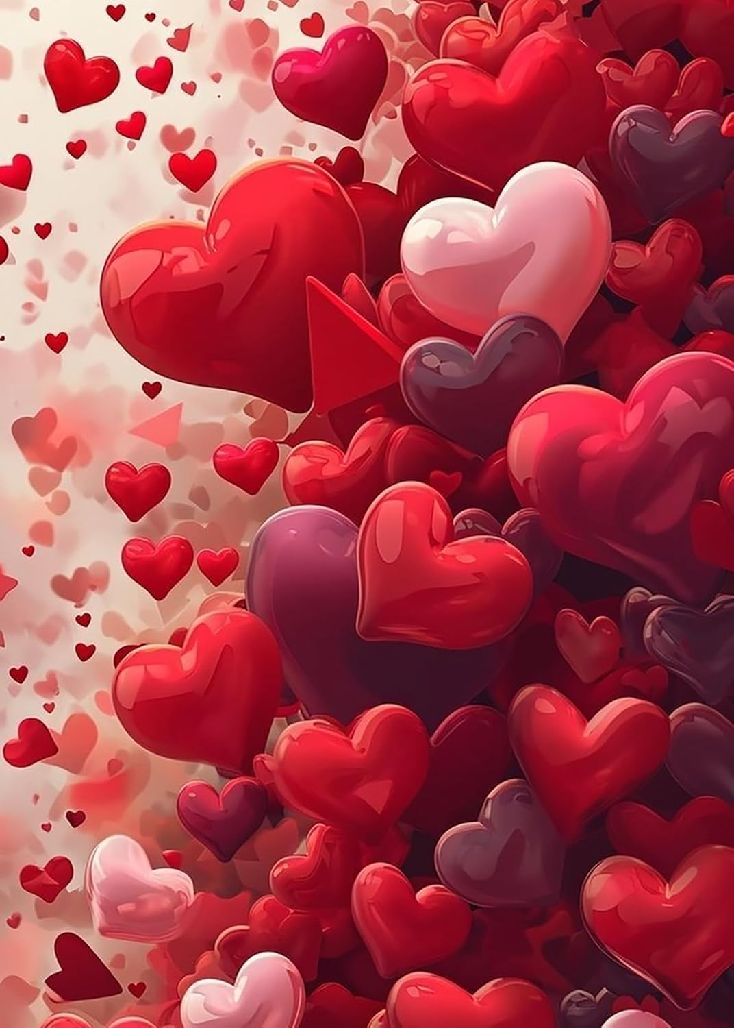 Love Heart Diamond Art Kits - 5D Diamond Painting Kits