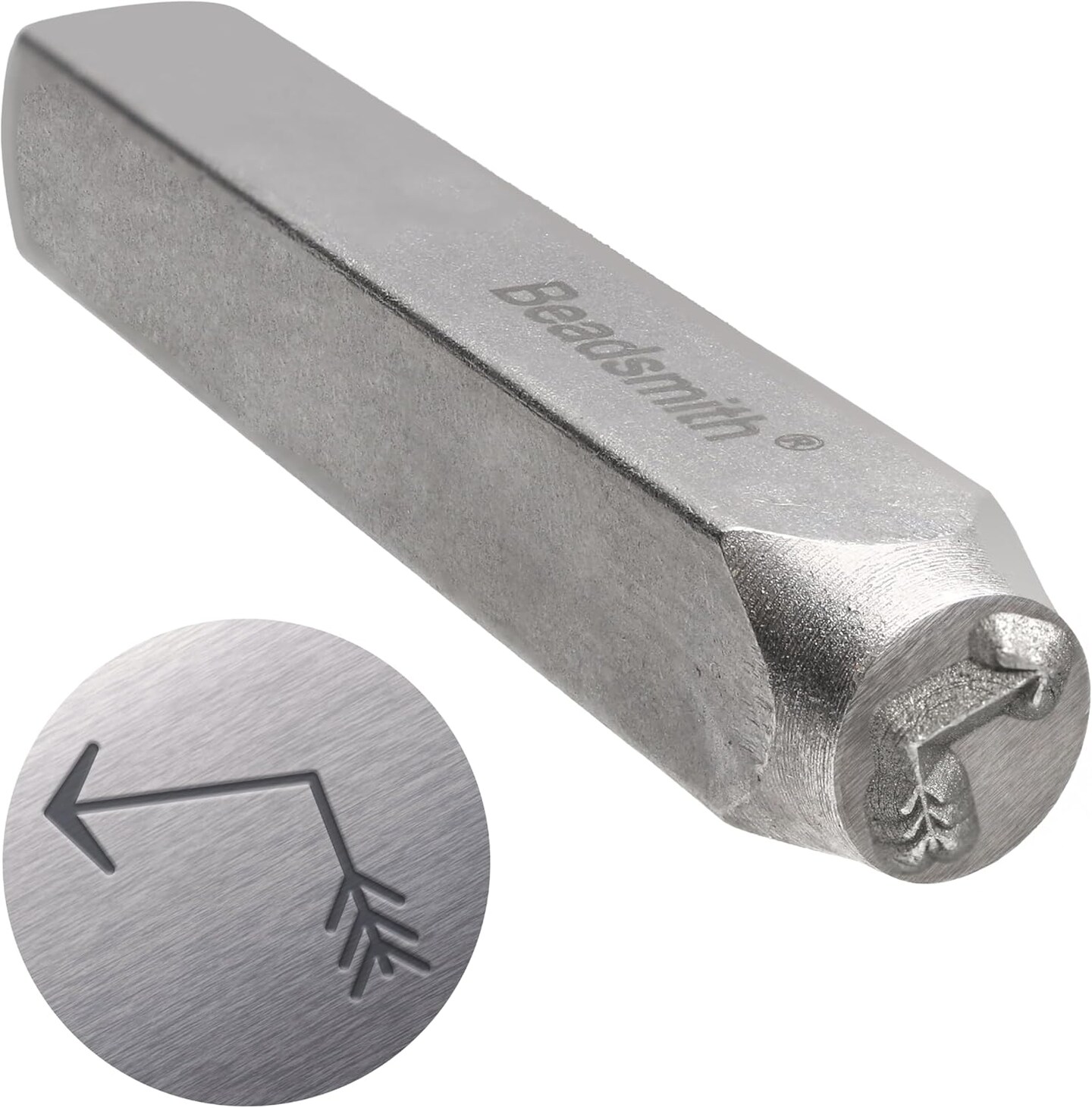 The Beadsmith Steel Design Stamps - Jewelry Stamping Tools, Eagle Design, 2.25 Inches w/ 6 mm Base