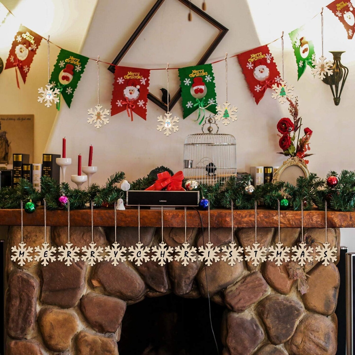 Unfinished Wooden Christmas Ornaments
