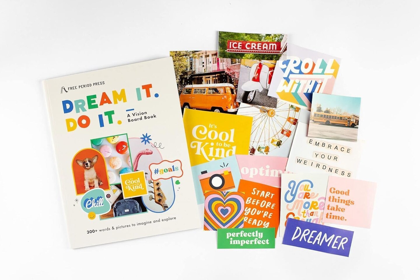 Vision Board Book, 700+ Words &#x26; Images in All Categories