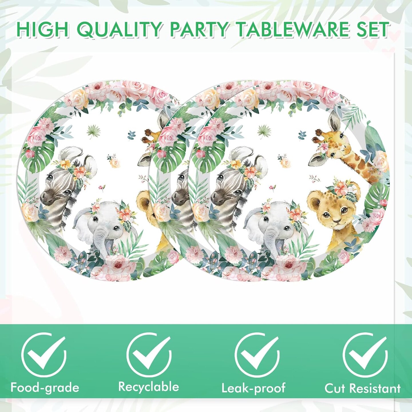 Animal Safari Baby Shower Decorations