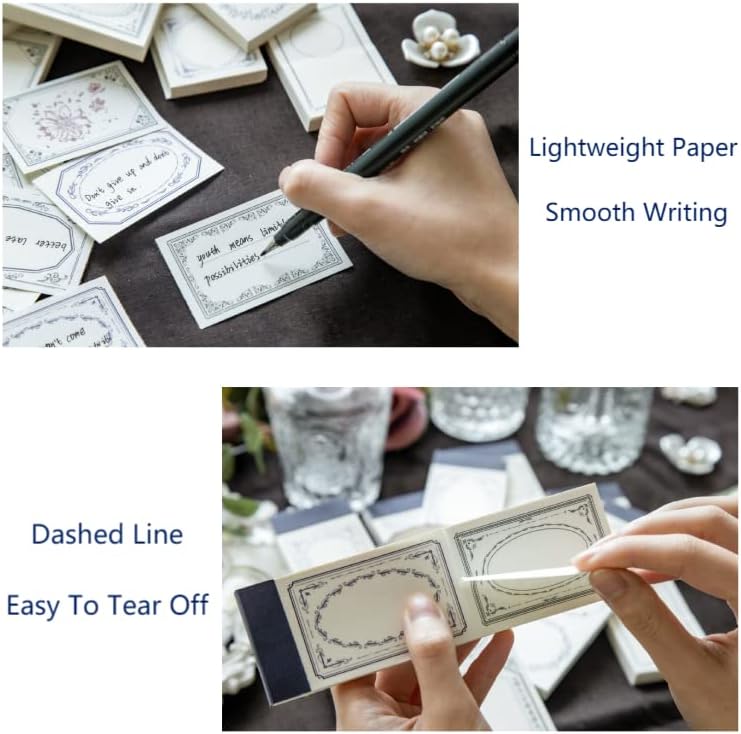 300Pcs Vintage Scrapbook Decorative Paper (6 packs 2)